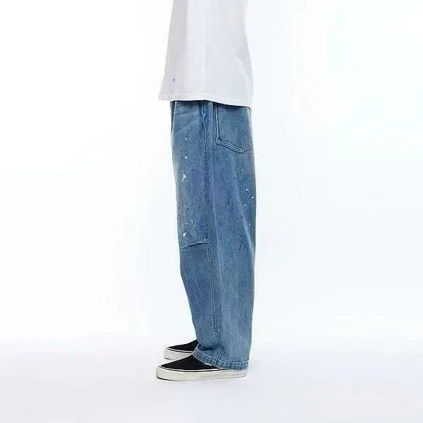 TRIBAL DENIM SARROUEL PANTS - HLY & CHOCCICO