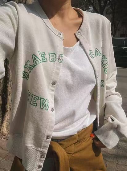 韓國直送Urban Graphic Cardigan - HLY & CHOCCICO