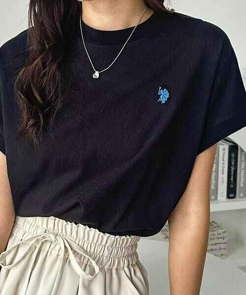 日本直送U.S. POLO ASSN French Sleeve Tee