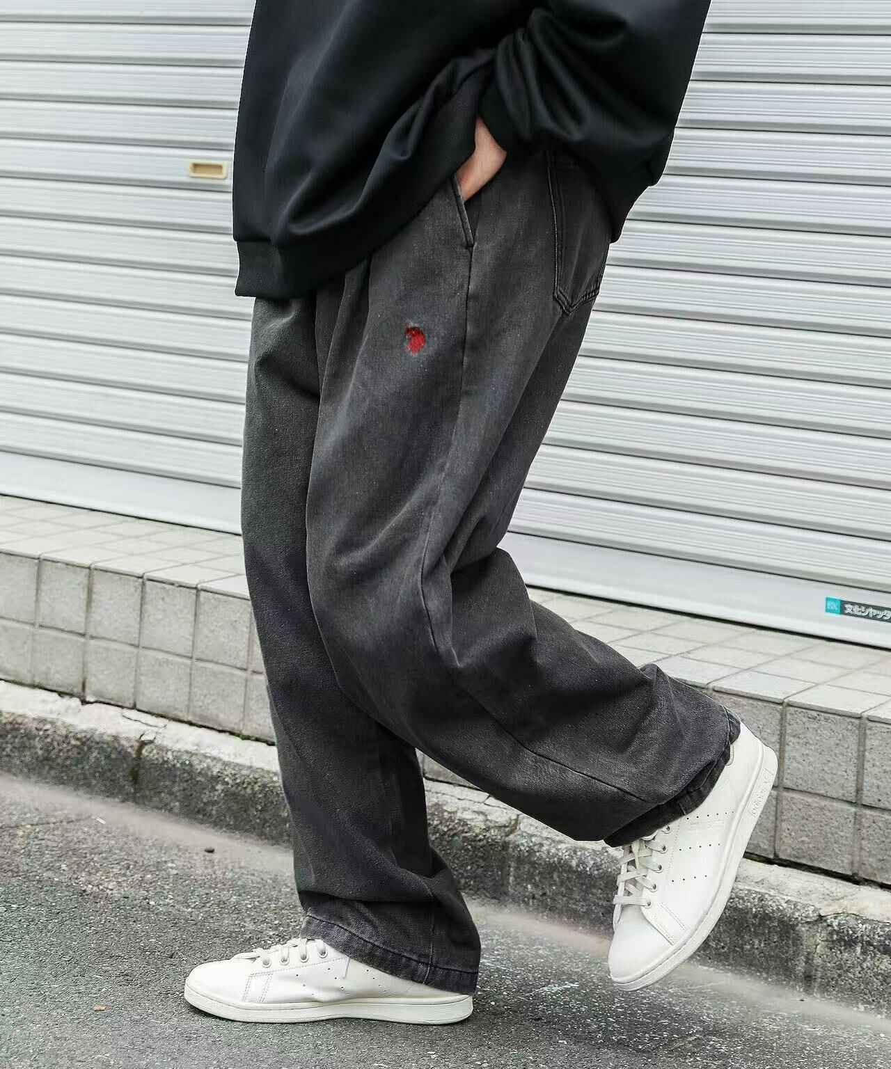 日本直送U.S. POLO ASSN Logo Embroidery Balloon Silhouette Chef Pants