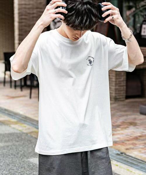 日本直送U.S. POLO ASSN. One Point Logo Short Sleeve Tee - HLY & CHOCCICO