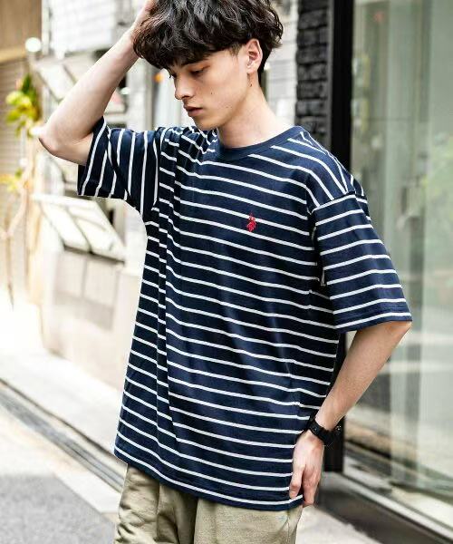 日本直送U.S. POLO ASSN. One Point Logo Short Sleeve Tee - HLY & CHOCCICO