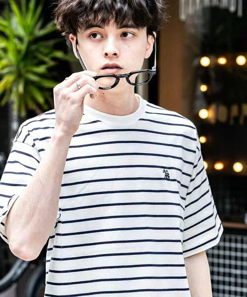 日本直送U.S. POLO ASSN. One Point Logo Short Sleeve Tee - HLY & CHOCCICO