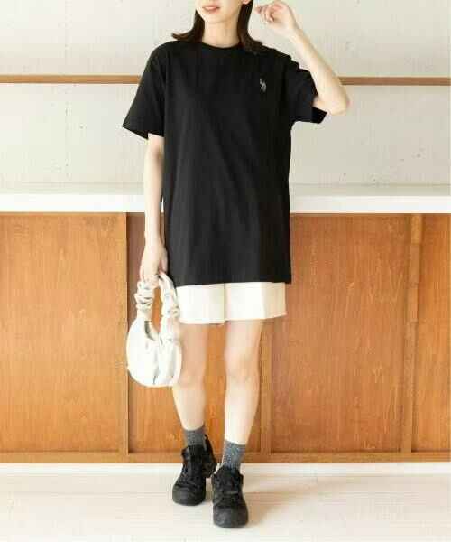 日本直送🌟 U.S. POLO ASSN Unisex Polo Logo Embroidered Tee 🌟