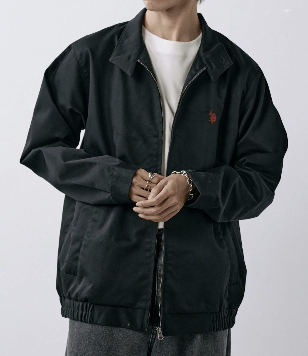 日本直送U.S. POLO ASSN.90's Heavy Twill Jacket - HLY & CHOCCICO
