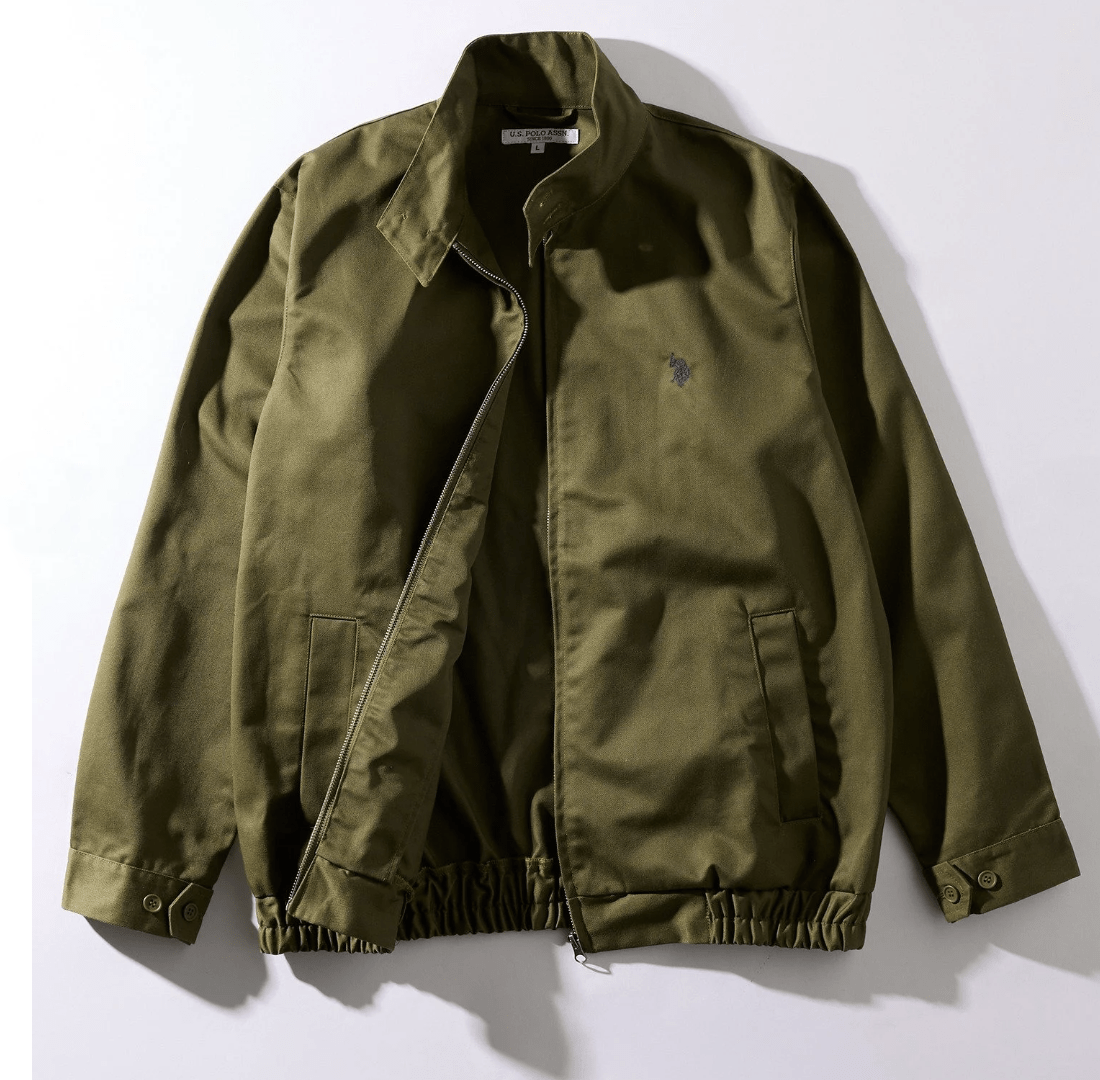 日本直送U.S. POLO ASSN.90's Heavy Twill Jacket - HLY & CHOCCICO