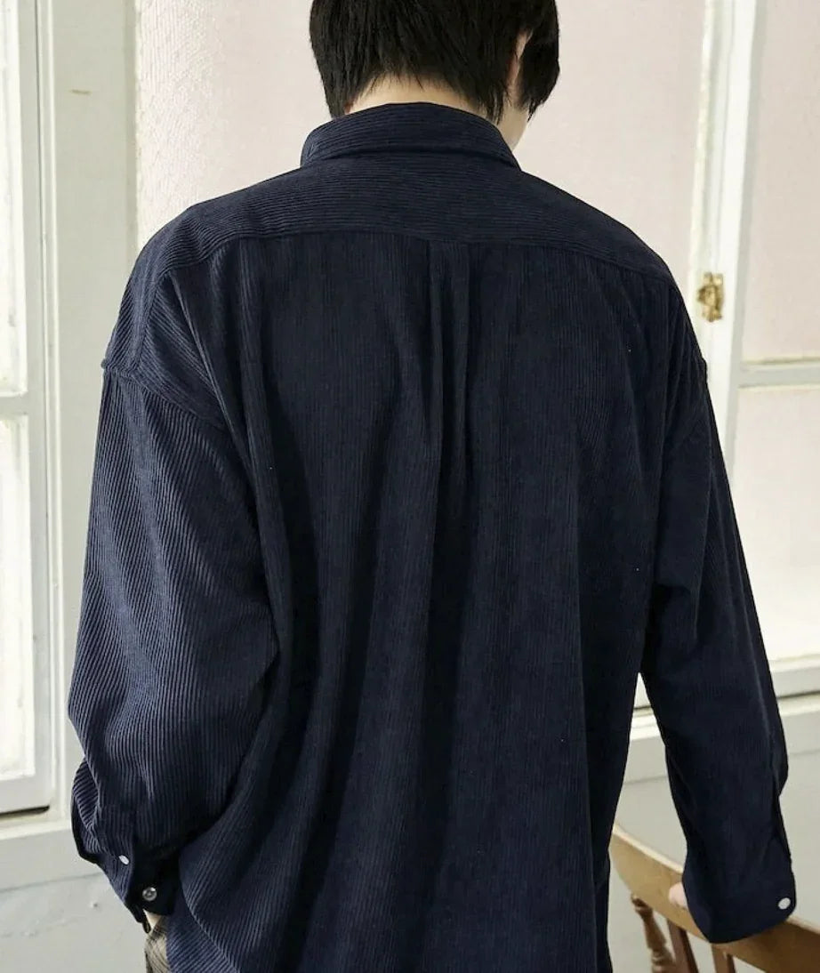 日本直送U.S. POLO ASSN.Embroidered Corduroy Shirt 限量版 - HLY & CHOCCICO