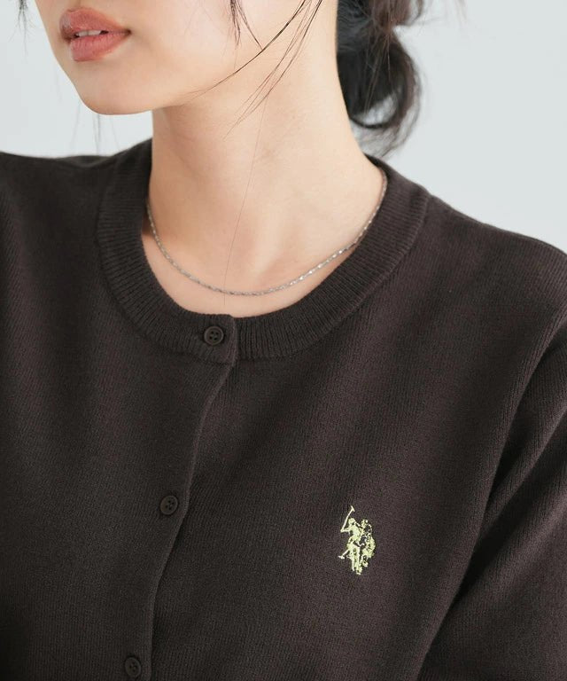🌟數量有限 售完即止🌟 日本直送U.S.POLO ASSN. Knit Cardigan - HLY & CHOCCICO