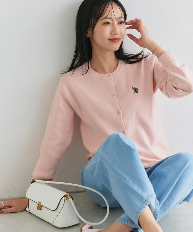 🌟數量有限 售完即止🌟 日本直送U.S.POLO ASSN. Knit Cardigan - HLY & CHOCCICO