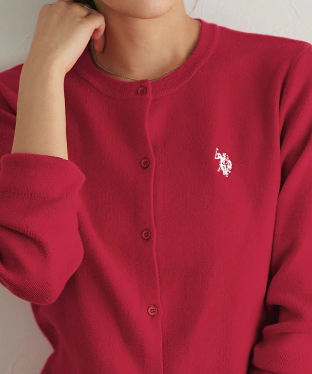 🌟數量有限 售完即止🌟 日本直送U.S.POLO ASSN. Knit Cardigan - HLY & CHOCCICO