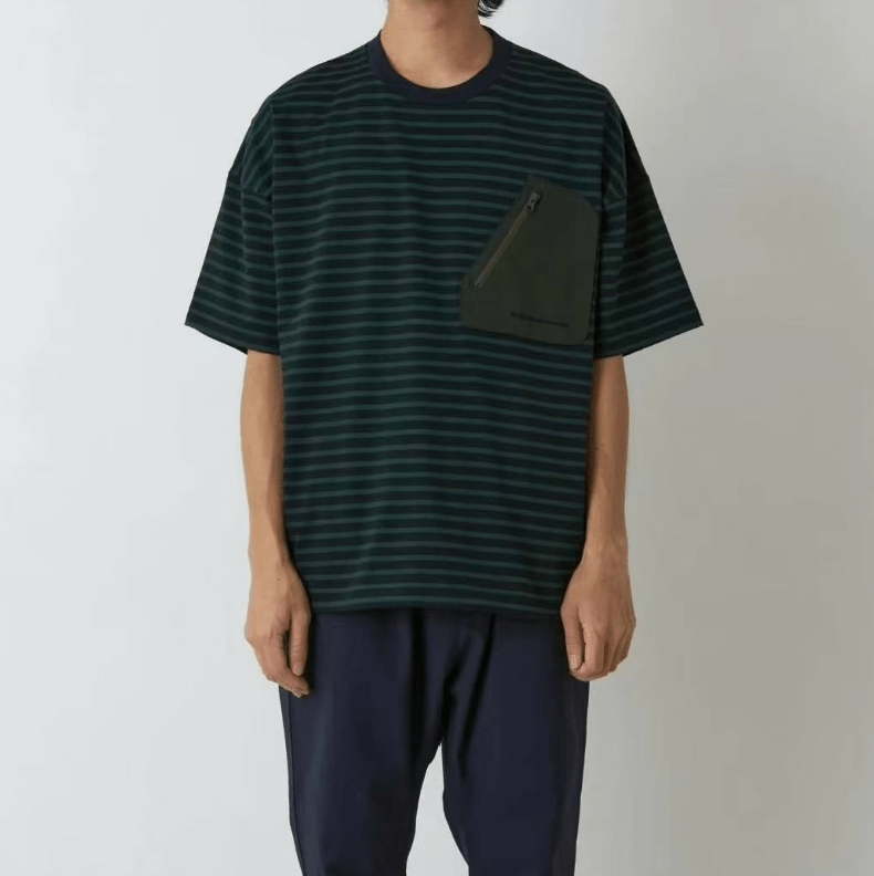 Wide Pocket Tee HLY & CHOCCICO