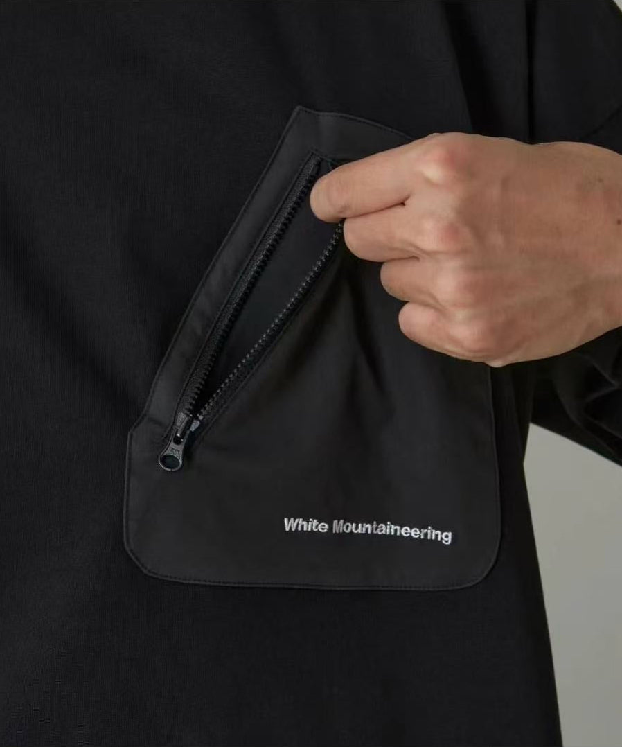 Wide Pocket Tee HLY & CHOCCICO