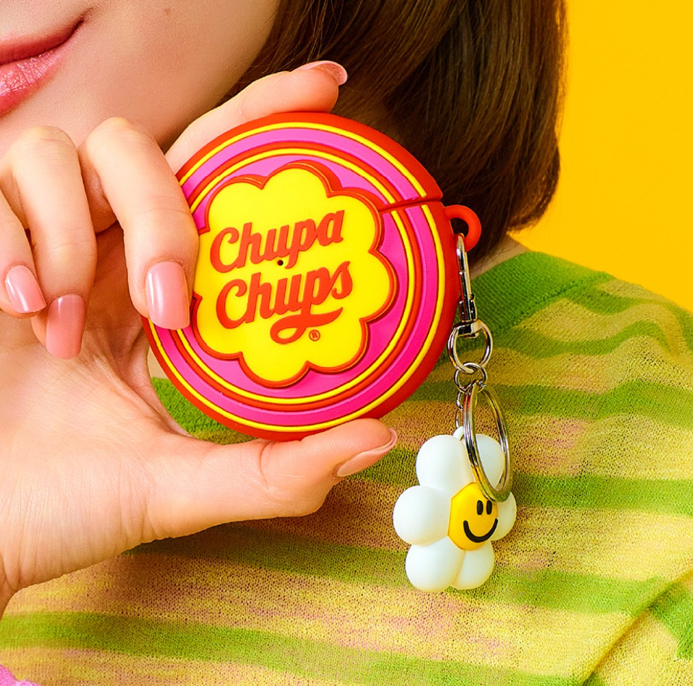 韓國直送Wiggle Wiggle ✖️ Chupa Chups AirPods Case ( 2色 ) - HLY & CHOCCICO