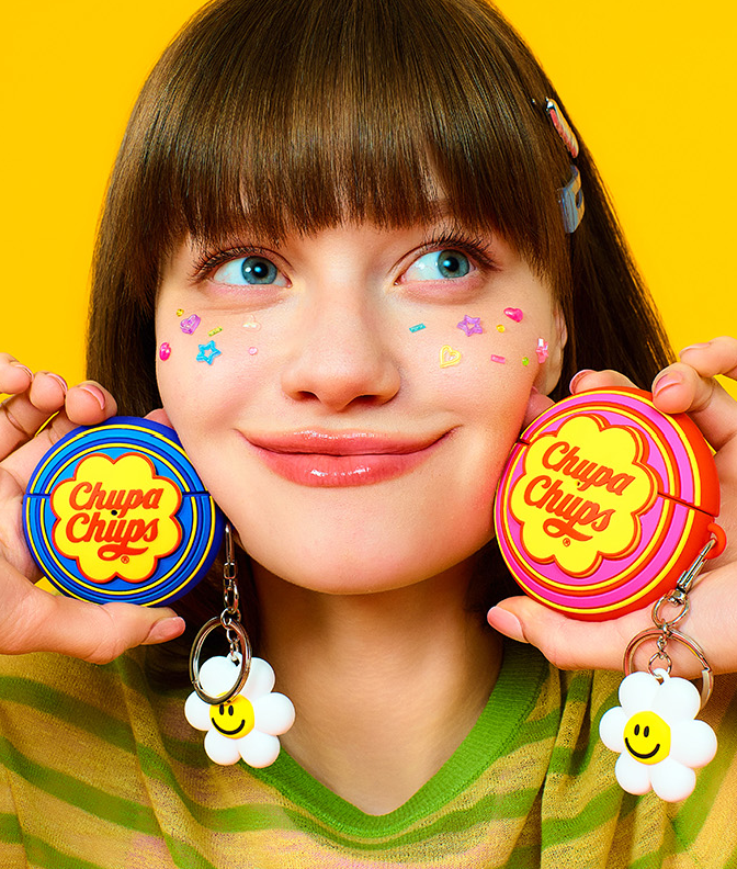 韓國直送Wiggle Wiggle ✖️ Chupa Chups AirPods Case ( 2色 ) - HLY & CHOCCICO