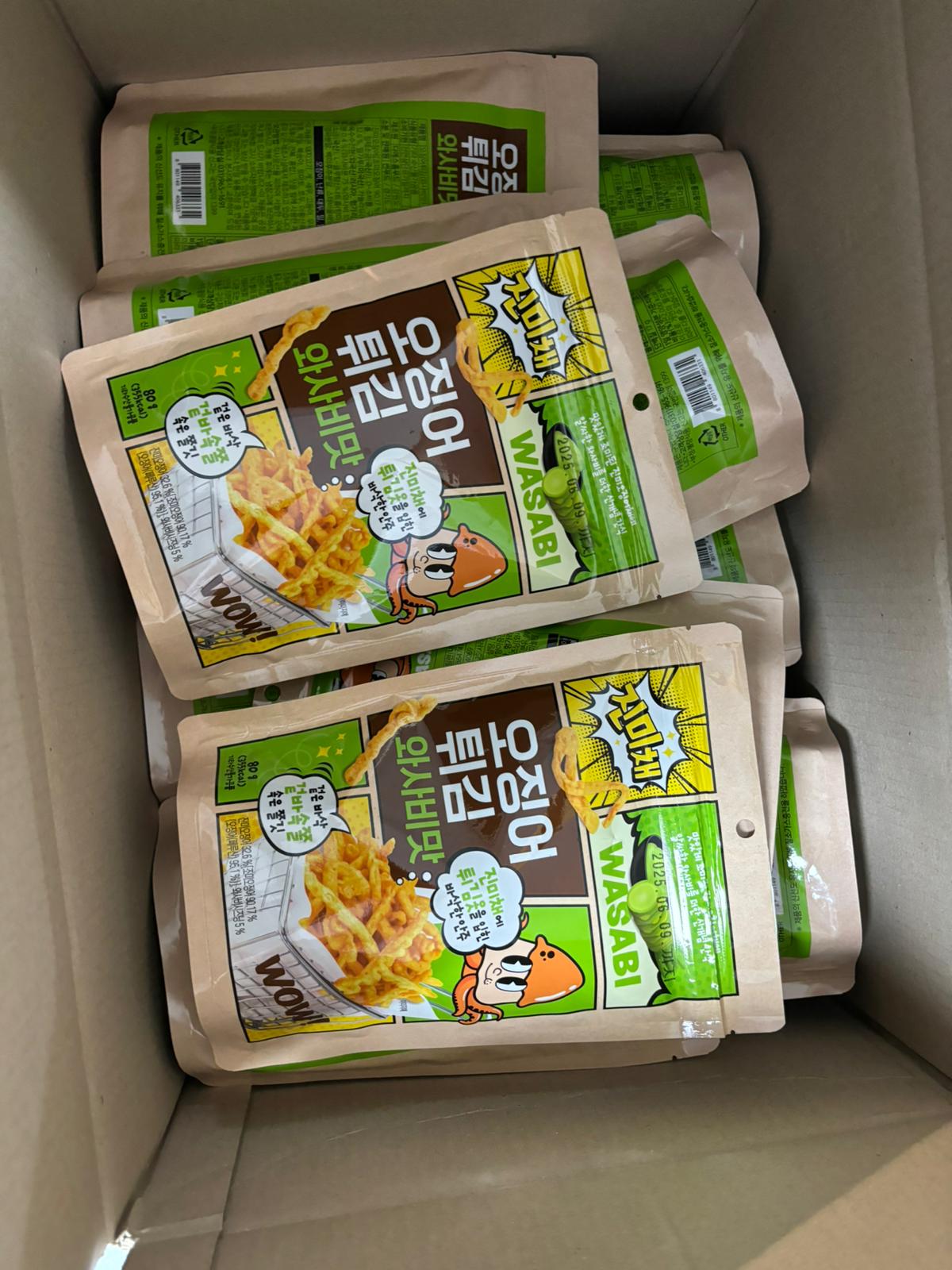 韓國🇰🇷WOW香炸魷魚條 HLY & CHOCCICO