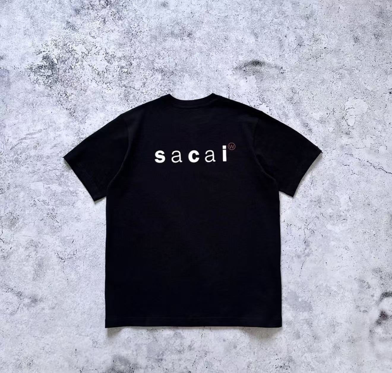Wtaps x Sacai Tee - HLY & CHOCCICO