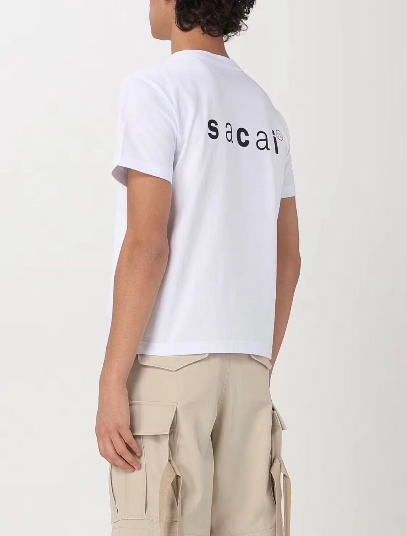 Wtaps x Sacai Tee - HLY & CHOCCICO