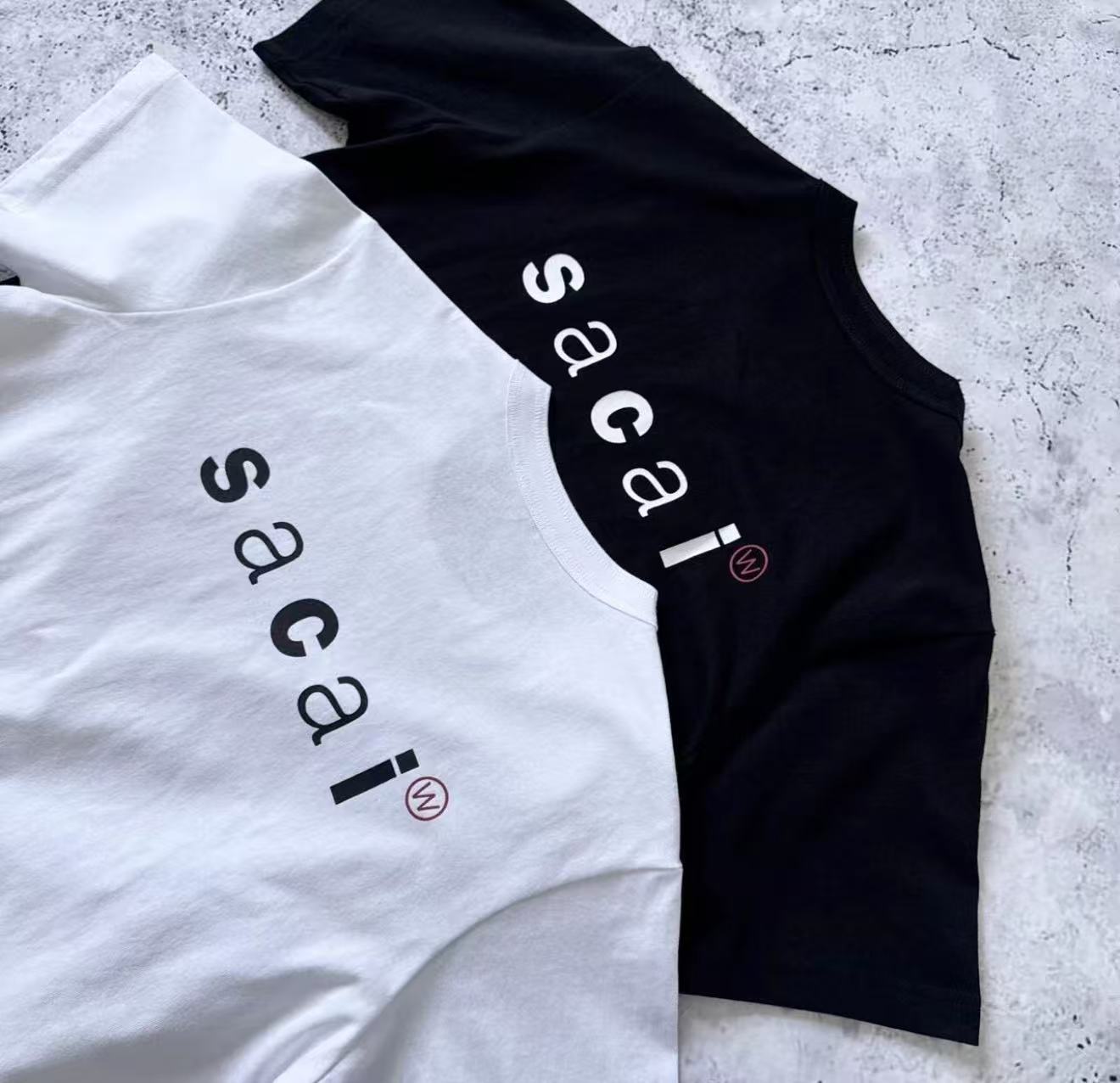 Wtaps x Sacai Tee - HLY & CHOCCICO