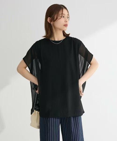 日本直送Yang Liu Docking French Pullover HLY & CHOCCICO