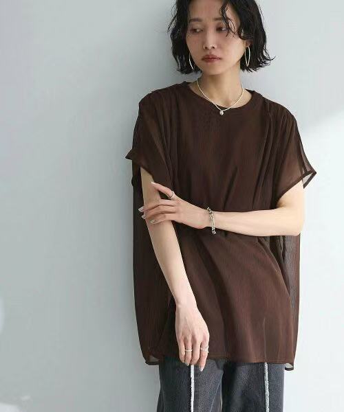 日本直送Yang Liu Docking French Pullover HLY & CHOCCICO