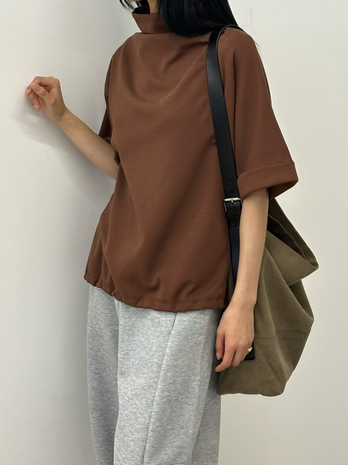 Direct from Korea: Drop Hem Tee