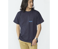 日本直送SHIPS Logo Print Pocket Tee SHIPS