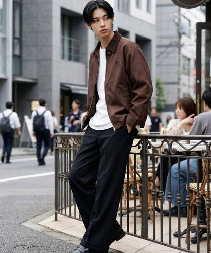 日本直送【U.S. POLO ASSN.】Corduroy Collar Drawstring Jacket - Unisex