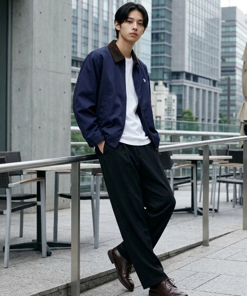 日本直送【U.S. POLO ASSN.】Corduroy Collar Drawstring Jacket - Unisex