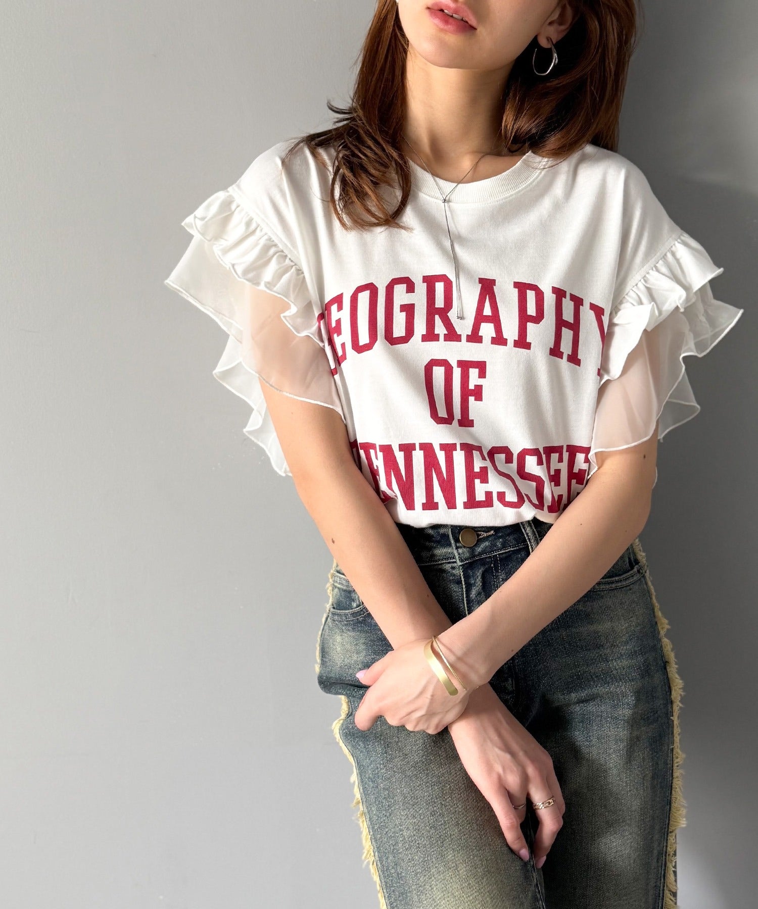 Japanese College-Style Loose Tee