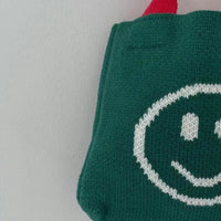 【一口價$108/個】🇰🇷韓國直送🇰🇷 Smile Knit Bag (3color) - HLY & CHOCCICO