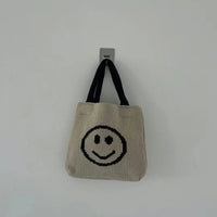 【一口價$108/個】🇰🇷韓國直送🇰🇷 Smile Knit Bag (3color) - HLY & CHOCCICO