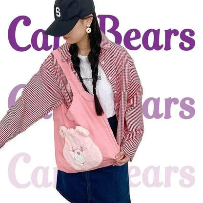 【一口價$158/個】Care Bears Tote Bag 帆布袋 |4色入 - HLY &amp; CHOCCICO