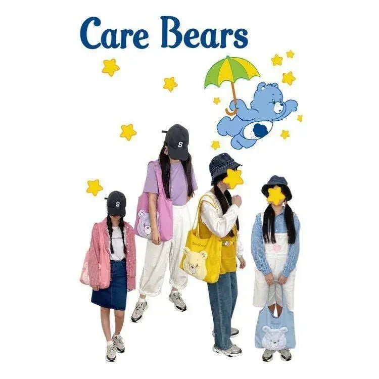 【一口價$158/個】Care Bears Tote Bag 帆布袋 |4色入 - HLY &amp; CHOCCICO