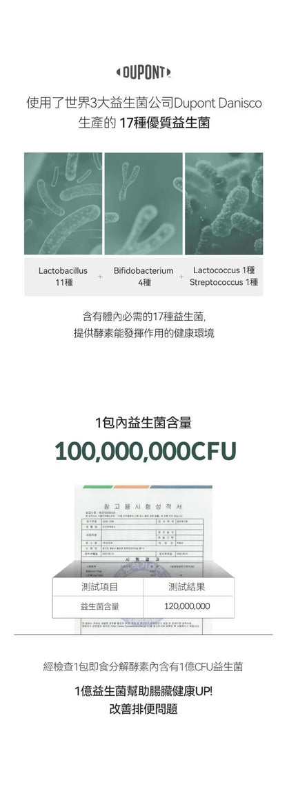 【一口價$185起/盒】GLAM.D 極速分解酵素 3g (1盒30包) 4款口味 - HLY &amp; CHOCCICO