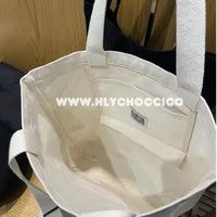 【一口價$188/個】韓國連線🇰🇷 韓國直送 MARITHE FRANCOIS GIRBAUD Classic Logo Canvas Tote Bag - HLY & CHOCCICO