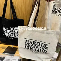 【一口價$188/個】韓國連線🇰🇷 韓國直送 MARITHE FRANCOIS GIRBAUD Classic Logo Canvas Tote Bag - HLY & CHOCCICO