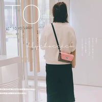 【一口價$198/個】🇯🇵日本Qminica 超輕便多格斜孭袋  ✨齊5色可選 HLY & CHOCCICO