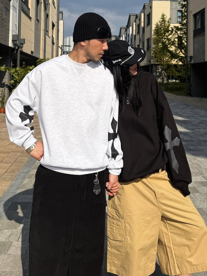 [Direct from Korea] PLUS 82 HIYA V-Vintage Sweat