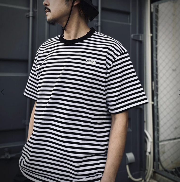 日本直送 TNF Multi Border Tee NT32455 (日版） - HLY & CHOCCICO