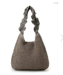 日本直送Frill Gather Paper One Shoulder grove