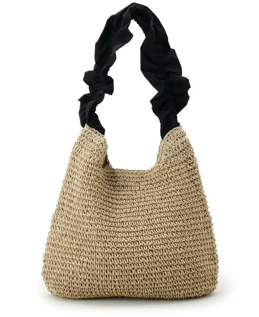 日本直送Frill Gather Paper One Shoulder grove