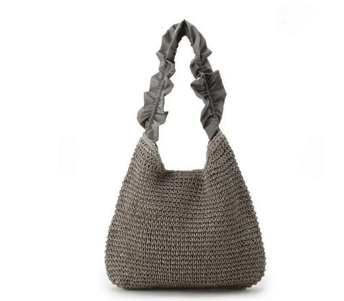 日本直送Frill Gather Paper One Shoulder grove