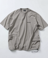 日本直送 Wild Things × Freak's  Store Big Silhouette Side Pocket Crew Neck Tee HLY & CHOCCICO