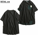 日本直送Neat Wide Side Slit T-Shirt 5-minute Sleeve Short Sleeve - HLY & CHOCCICO