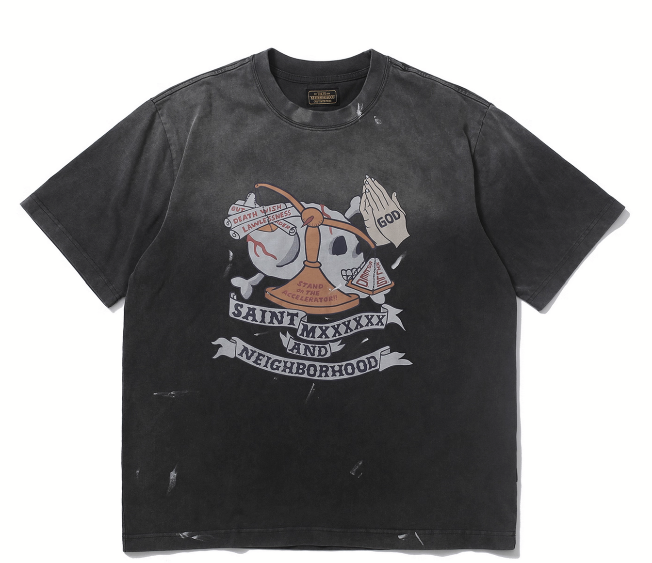 Neighborhod Sthd Pray Tee - HLY & CHOCCICO