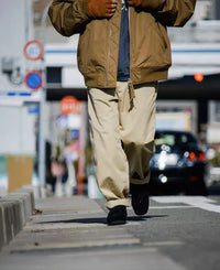 TNF PURPLE LABEL - COOLMAX Chino Wide Tapered Pants - N24FC011 HLY & CHOCCICO