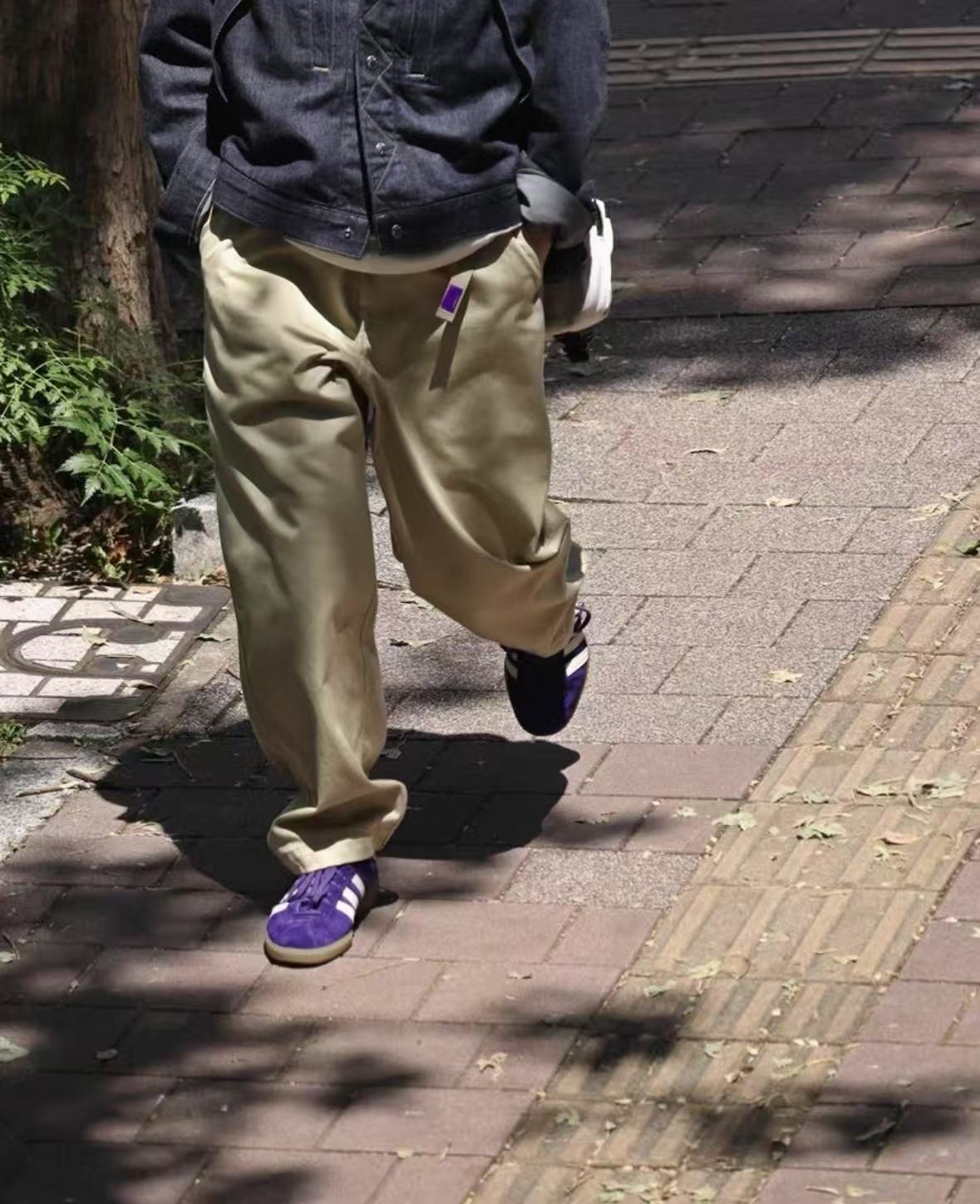 TNF PURPLE LABEL - Chino Wide Tapered Field Pants - NT5412N／NT5352N HLY & CHOCCICO