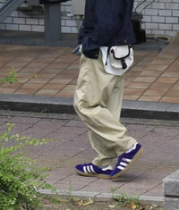 TNF PURPLE LABEL - Chino Wide Tapered Field Pants - NT5412N／NT5352N HLY & CHOCCICO