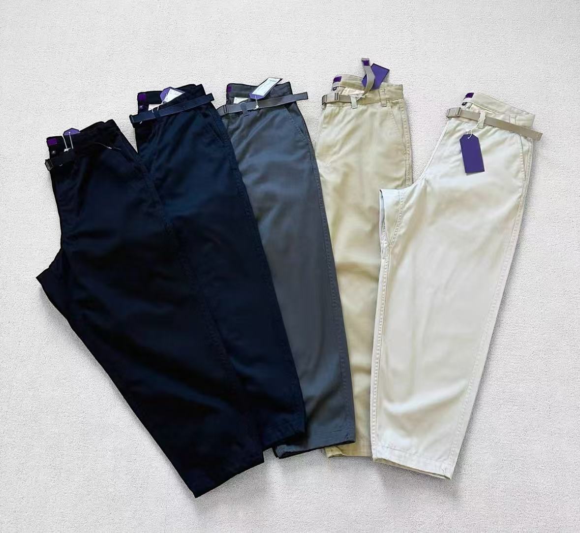 TNF PURPLE LABEL - Chino Wide Tapered Field Pants - NT5412N／NT5352N HLY & CHOCCICO