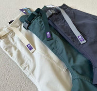別注限定 紫標 THE NORTH FACE PURPLE LABEL Stretch Twill Wide Cropped Pants NT5320N HLY & CHOCCICO